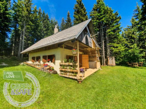 MOUNTAIN ECO CHALET KONJSKA DOLINA on 1400 m asl -near Pokljuka